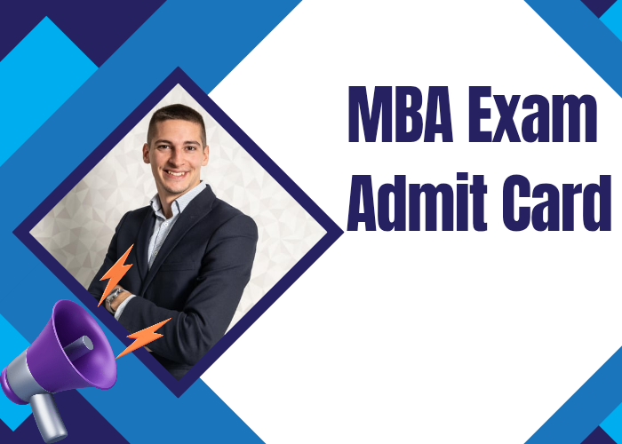 MBA Exam Admit Card